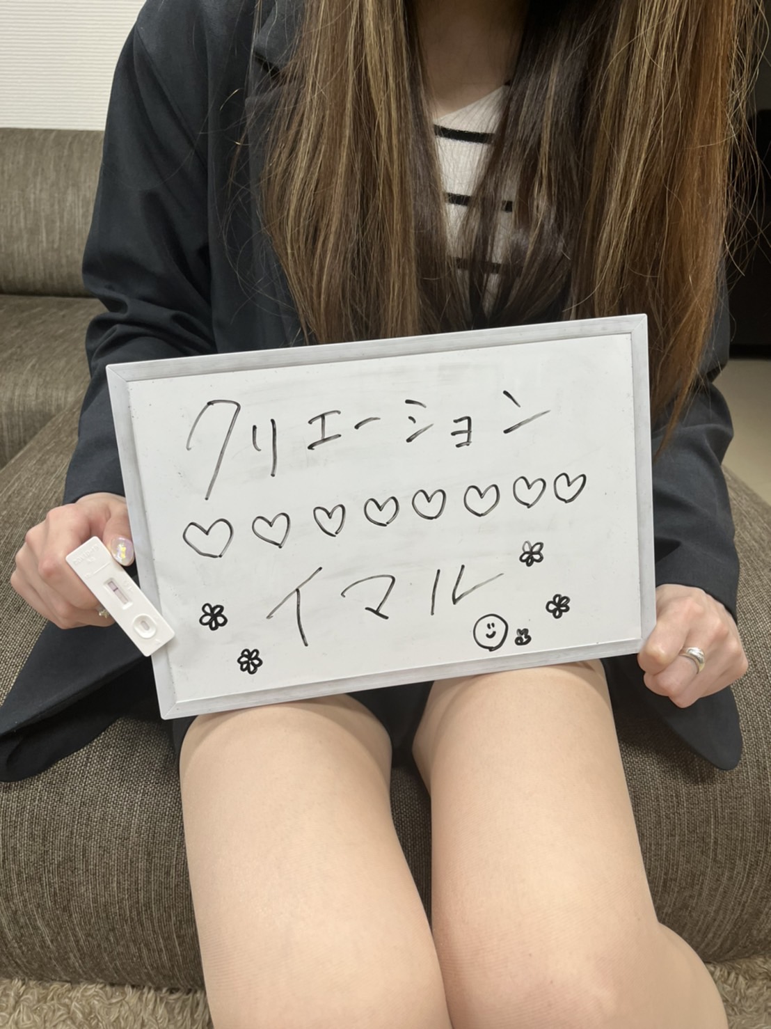 イマルちゃん　出勤前の検査クリアでした！
